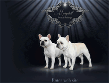 Tablet Screenshot of marydellfrenchbulldogs.com